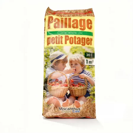 Copeaux de Roseau pour Potagers et Massifs - Paillage Petit Potager® (Sac de 20L)
